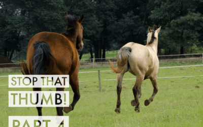 Stop that thumb! – part four